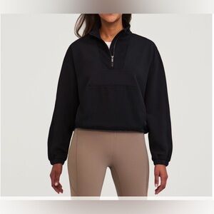 Shambhala Black 1/4-Zip Pullover Sweatshirt - Women